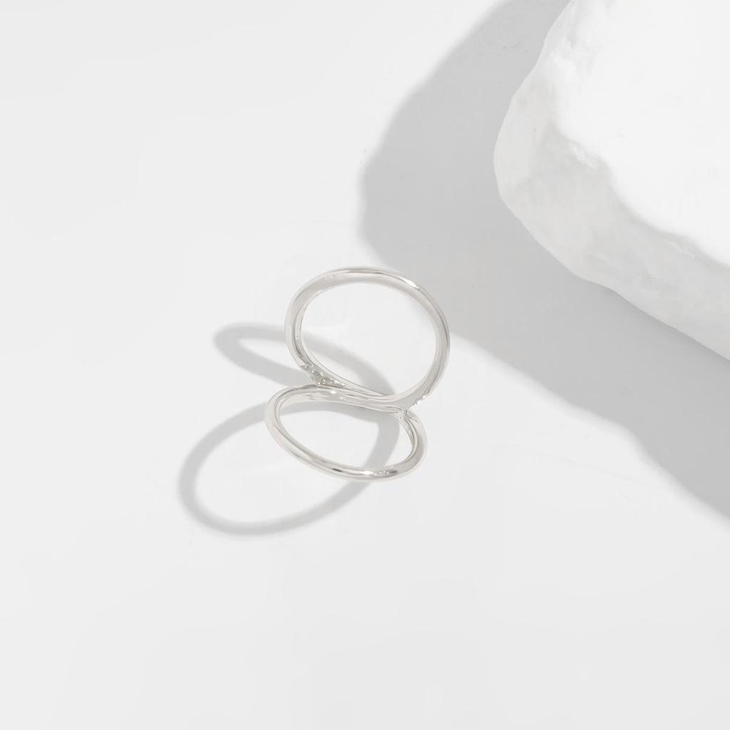 Комплект браслетов из сплава с европейским и американским узором «молоток» и широкими неровными краями