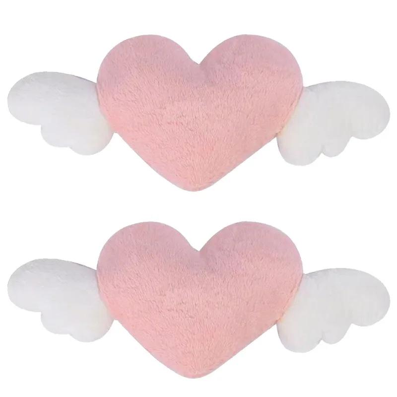 Подголовник для автомобиля Подушка для шеи Love Wing Подушка для автомобиля Love Heart-shaped Подголовник для шеи Подушка для женщин Автотовары