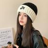 Склад осень и зима шерстяная шапка утолщенная модная универсальная холодная шапка для улицы холодная теплая персонализированная вязаная шапка