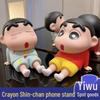 Подставка для телефона Crayon Shin-chan: Подставка для аниме-фигурок, настольное украшение, подарок