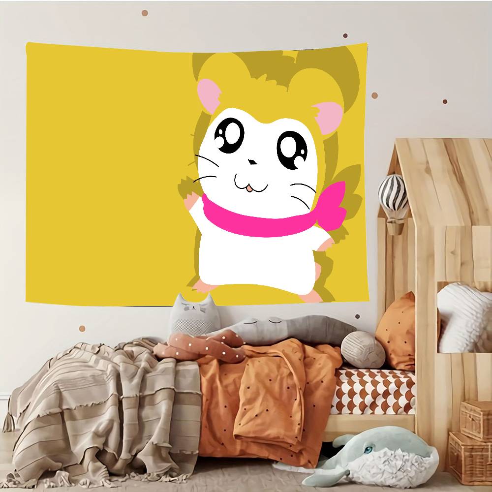 Hamtaro Tapestry Customizable Tapestries Of Various Styleswall Hangings Celebrity Photo Printingwall Hangings