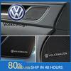 Для VOLKSWAGEN VW 4 шт. 3D алюминиевая наклейка-эмблема на динамик стереодинамика для VW Volkswagen Golf Polo Passat Touran Acces