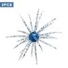 2PCS 8.7G TPE Fishing Lure Simulated Sea Urchin Lures Soft Silicone For Bream Pike Sea Bass Tilapia Gears Mandarin Winter Biats