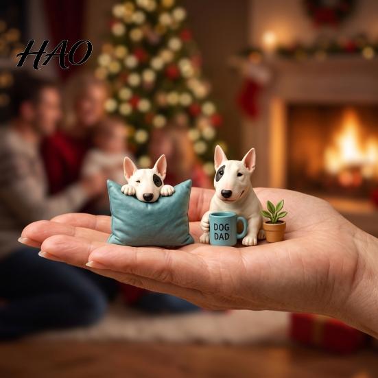 24 Day Holiday Surprise Dog Advent Calendar 2026, 24-Day Christmas Countdown with Acrylic December Daily Celebration Cute Ornaments, Collectible
