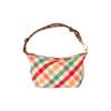 Miu Miu Plaid Logo Wool Tote Bag Women Handbags Red Green 5NE841_2IFK_F0Q6N
