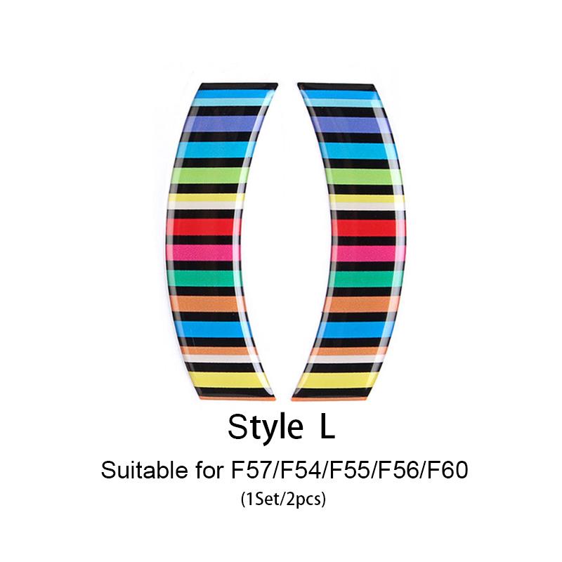 Автомобильный ЖК-дисплей 6,5 дюймов, декоративная наклейка, аксессуары для интерьера, аксессуары для MINI One Cooper Clubman F54 F55 F56 F57 F60