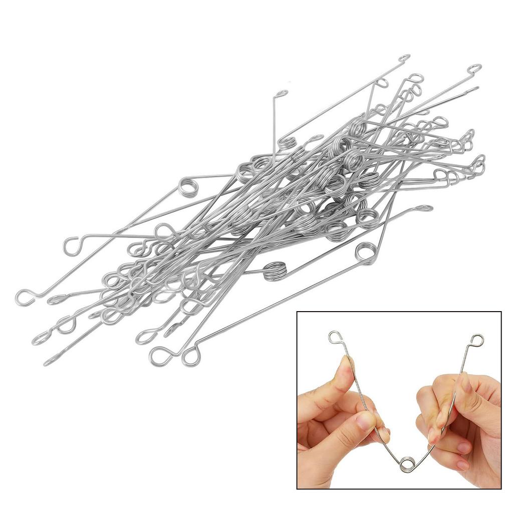 40 шт. пружины для встраиваемого освещения торсионные пружинные зажимы для встраиваемых светильников аксессуары из нержавеющей стали