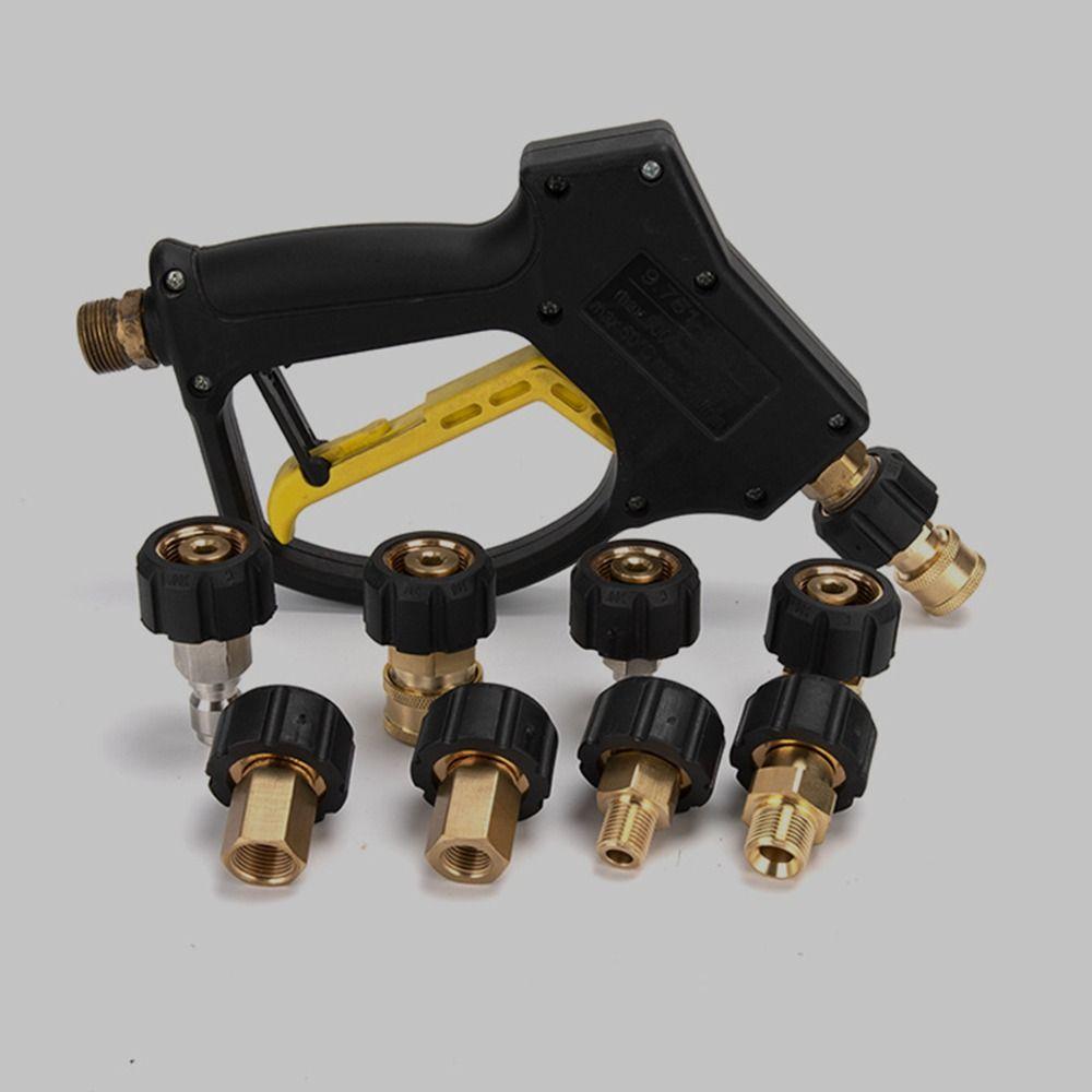 1Pcs Couplers Swivel Pressure Washer Adapter Wash Torch Hose Connector  Home Garden Accessory