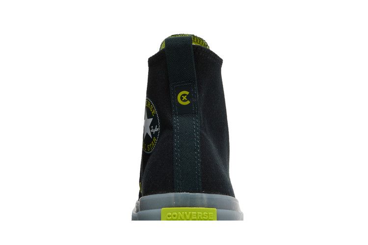 Converse Кеды Chuck Taylor All Star CX с флисовой подкладкой, высокие, 'Black Lime Twist'