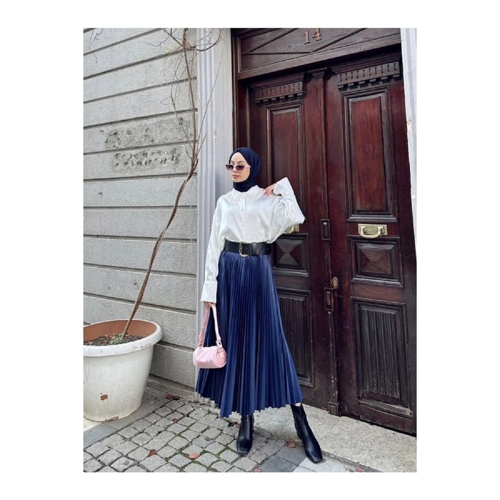 Плиссированная юбка в хиджабе