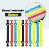 10Pcs Long Buckle Type Tennis Shock Damper Silicone Tennis Vibration Absorber  Tennis Racket Strings