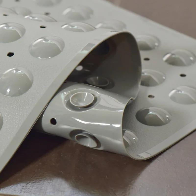 Противоскользящий коврик для ванной из ПВХ с присоской, противоскользящий коврик для унитаза, коврик для ванны с защитой от падений