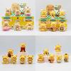 Butter Bear Pvc Collectible Figurine With Cute Dessert Design For Gift Collectors