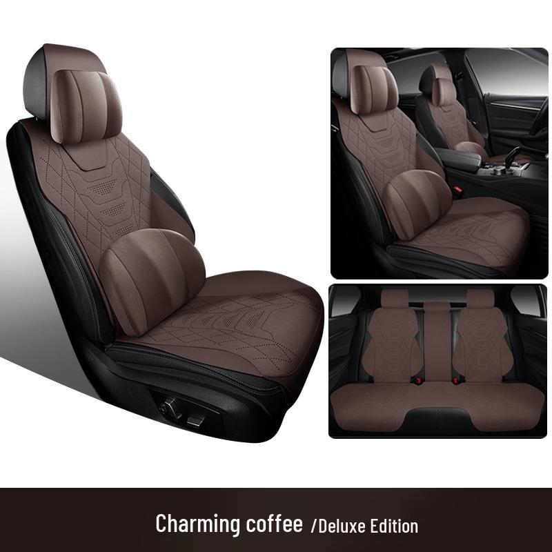 Geely Xingrui Longteng Qingyun Xiaohan Edition 23 Kunlun Luxury Сиденья из замши Четыре Сезона Чехлы