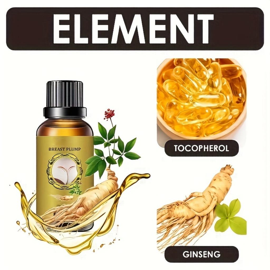 Масло для увеличения груди - натуральное укрепление для более полной, упругой и молодой груди - Массаж для увеличения груди