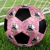 1pc Demon Slayer Kimetsu no Yaiba Football Soccer Ball Size 5 Indoor Soccer Ball Fashion Colorful  Backyard Game -Great For Sports Fans Gift HE9