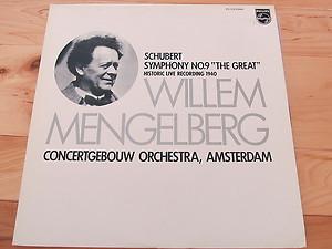 LP Запись CONCERTGEBOUW ORCHESTRA, AMSTERDAM, - Шуберт, Симфония № 9 Великая H PC5555 PHILIPS 1978 Япония Оби Классика Б/У