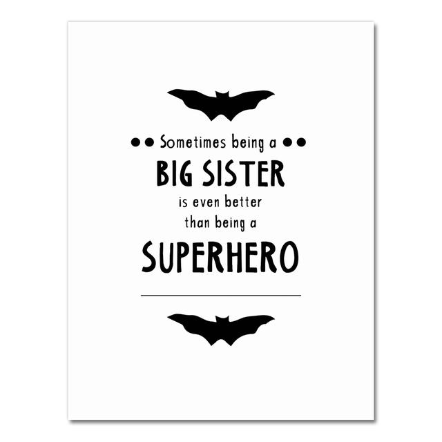 COLORFULBOY Super Hero Modern Black White Wall Art Canvas Painting Posters And Prints Wall Pictures For Living Room No Frame