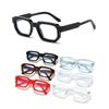 Vintage Small Square Glasses Trendy Glasses Frame Blue Light Blocking Glasses  for Women & Men
