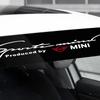 1pcs Car Front and Rear Windshield Reflective Stickers Car Styling for BMW MINI WORKS One Cooper JCW R60 R59 R58 R57 R56 R55