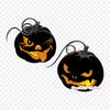 Calabaza Halloween Egipto Jack O' Lantern Jack Skellin Iron On Heat Transfer Printing Vinyl Patches Sticker for Clothes DIY Appliques Washable Patches