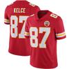 Kansas City Chiefs Football Jersey 87 Kelce 15 Mahomes Embroidered Sports Fan Game