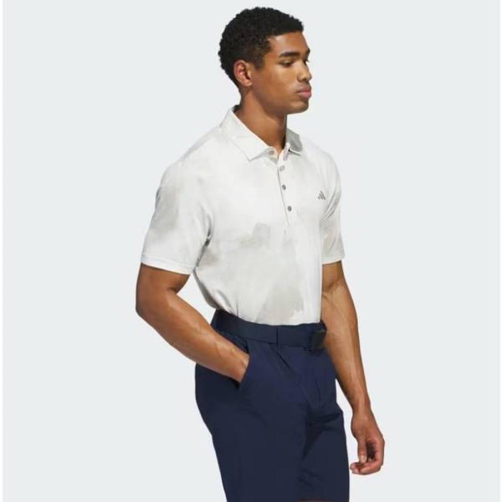 Adidas Поло для гольфа Ultimate 365 Tour с принтом, дающее ощущение прохлады, Jn9141