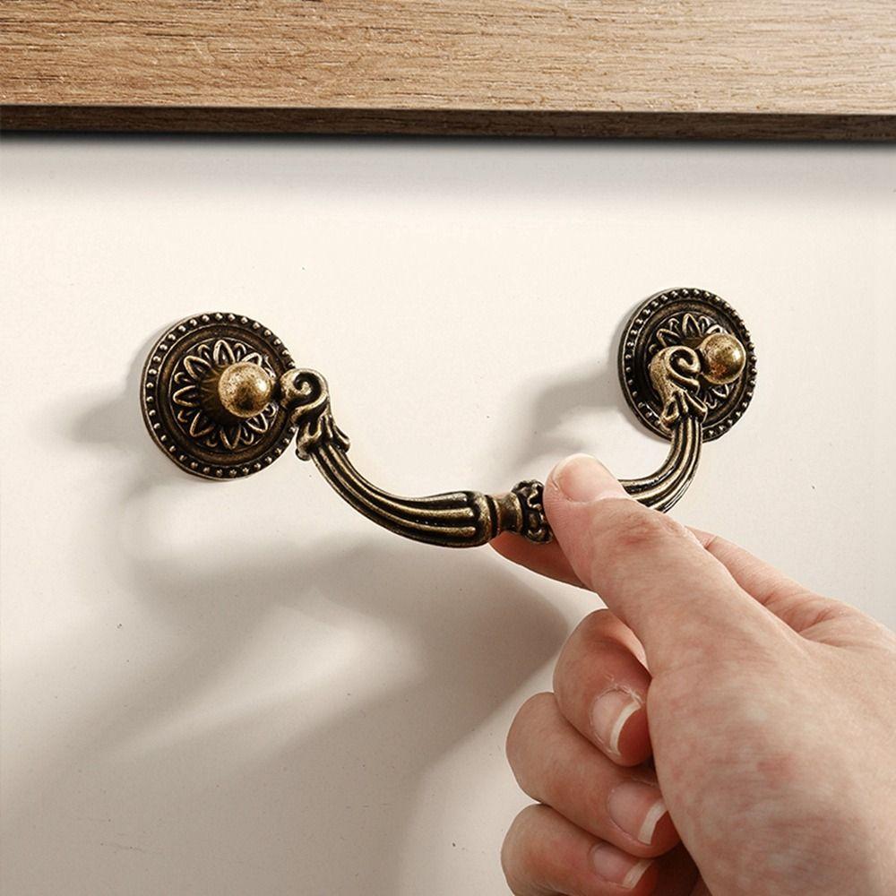 Old-fashioned Retro Classical Drawer Handle Furniture Handle for Kitchen Cupboard Cabinet Handle
