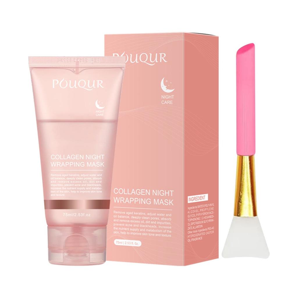 Коллагеновая корейская маска для снятия стресса с кожи человека