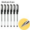 Набор гелевых ручек 0,5 мм Черные Синие Красные Стержни Шариковые ручки Пулевидный наконечник Школьные и офисные принадлежности Канцелярские товары Кавайные аксессуары