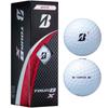 Мяч для гольфа BRIDGESTONE TOUR BX 2024, модель, чехол, коробка, 3 мяча, белый цвет B4WXJ