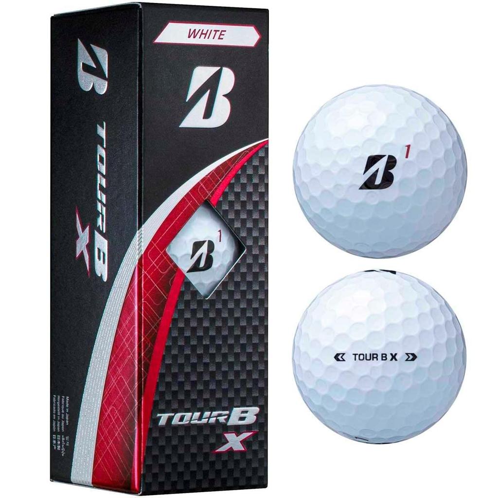 BRIDGESTONE TOUR B X Golf Balls 2024 Sleeve 3 B4WXJ Model, Box, Balls, White,