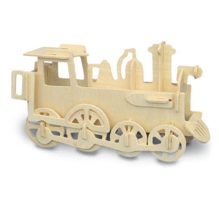 Maquette en bois Train