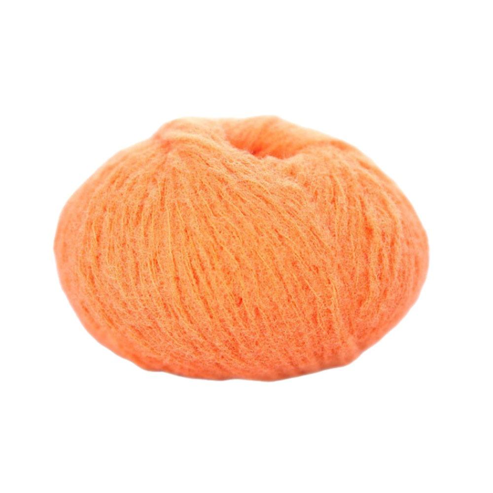 Multicolor Wool Ball Cotton Candy Yarn Ball Woven Material Wool Thread  for Knitting Doll Hair Clip