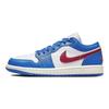 Air Jordan 1 Low Sport Blue Gym Красные женские кроссовки Белый парус DC0774-416