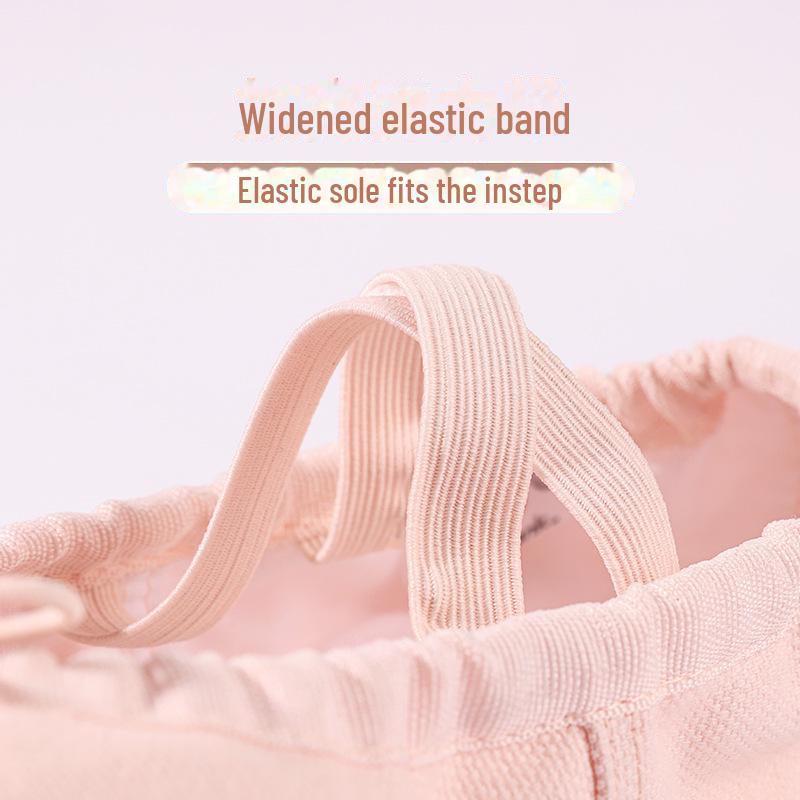 Lace-Free Velvet Ballet and Yoga Shoes for Girls and Adults