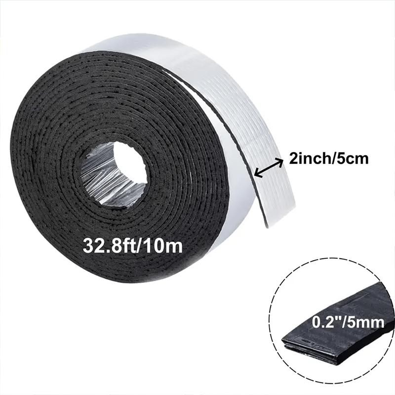 5смx10м Пенопластовая защита от замерзания дома Садовая изоляция труб Наружная самоклеящаяся Идеально подходит для труб горячего и холодного водоснабжения