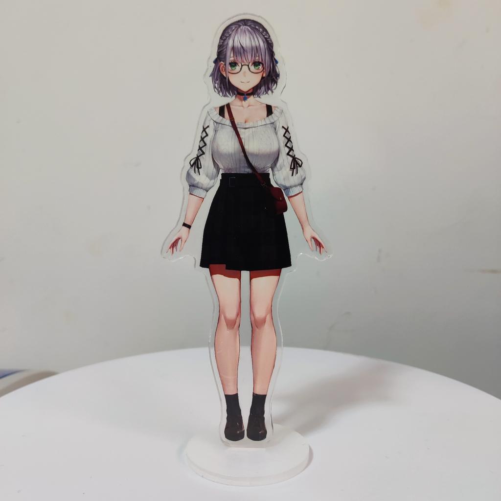 Hololive аниме персонаж новая модель двусторонняя акриловая подставка высокого разрешения модель милый декор стола подарок на день рождения, Рождество, хит продаж