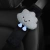 A Cute Cloud Doll Plush Car Seat Belt Shoulder Protector Safety Belt Cover