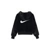 Nike Женская спортивная куртка Essential из искусственного меха (Азия) Черная женская уличная одежда DD5117-010