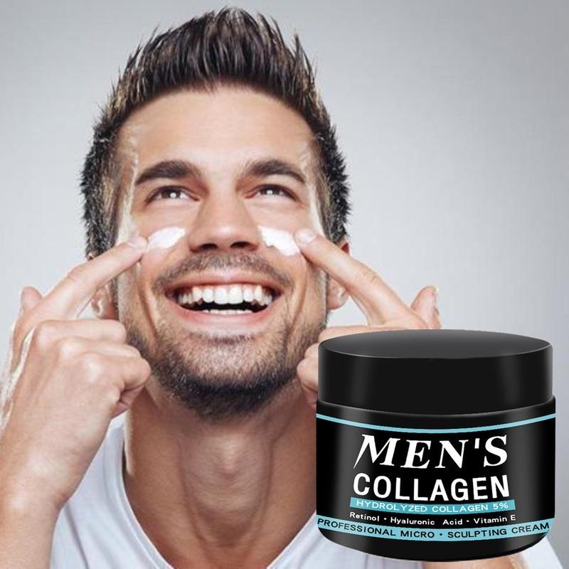 Мужской крем для лица против морщин, укрепляющий, сужающий поры, отбеливающий дневной крем с гиалуроновой кислотой, увлажняющий мужской крем для лица, контроль жирности, мужской лифтинг, уход за кожей