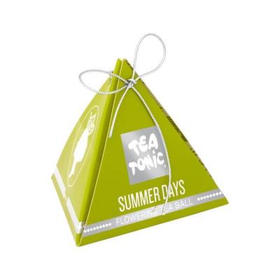 Чайный тоник Пирамида Цветущий чайный шар Летние дни