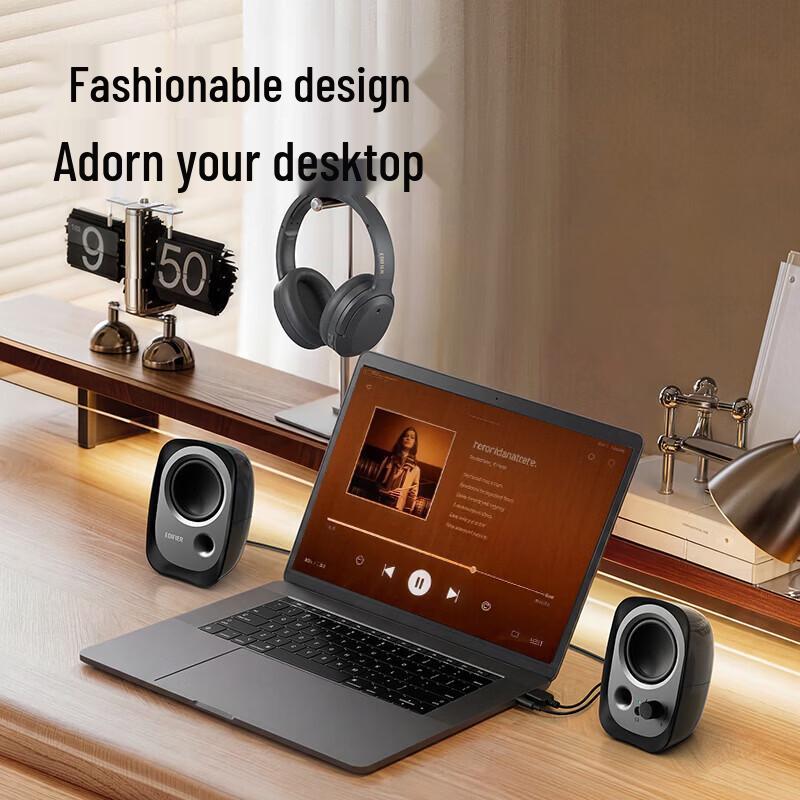 Edifier Компьютерные колонки R12U 2.0 Настольные CN вилка (адаптер в комплекте)