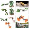 Reptile Corner Branch Decorative Reptiles Plants for Lizard Aquarium Crab