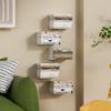 2 PCS Invisible Display Shelf Floating Home Decoration Practical Book Organizer  Indoor