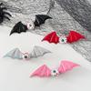4PCS Resin Bat Wings Hair Clip Y2k Bat Duckbill Side Clip Gothic Halloween Hairpin  Girls
