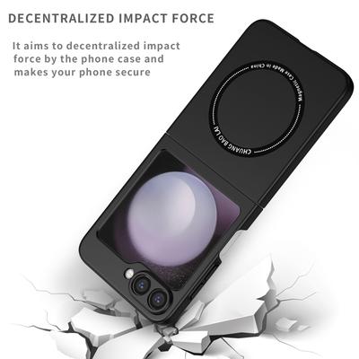 Тонкий противоударный чехол для Samsung Galaxy Z Flip 7 FE Flip7 Flip6 Flip5 5G Flip4 Flip3 Flip 6 5 4 3 Пылезащитный чехол для телефона Funda
