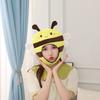 Головной убор Edostree, косплей, головной убор, пчела, плюшевая игрушка, рождественский Хэллоуин, школьный фестиваль, костюм для фотосессии, товары для вечеринок, унисекс MFMZ-01