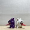 In Stock Transparent Gengar Figure Model PokMon Cute Tongue-Out Version Anime Desktop Ornament GK Collectible Toy Trend Present