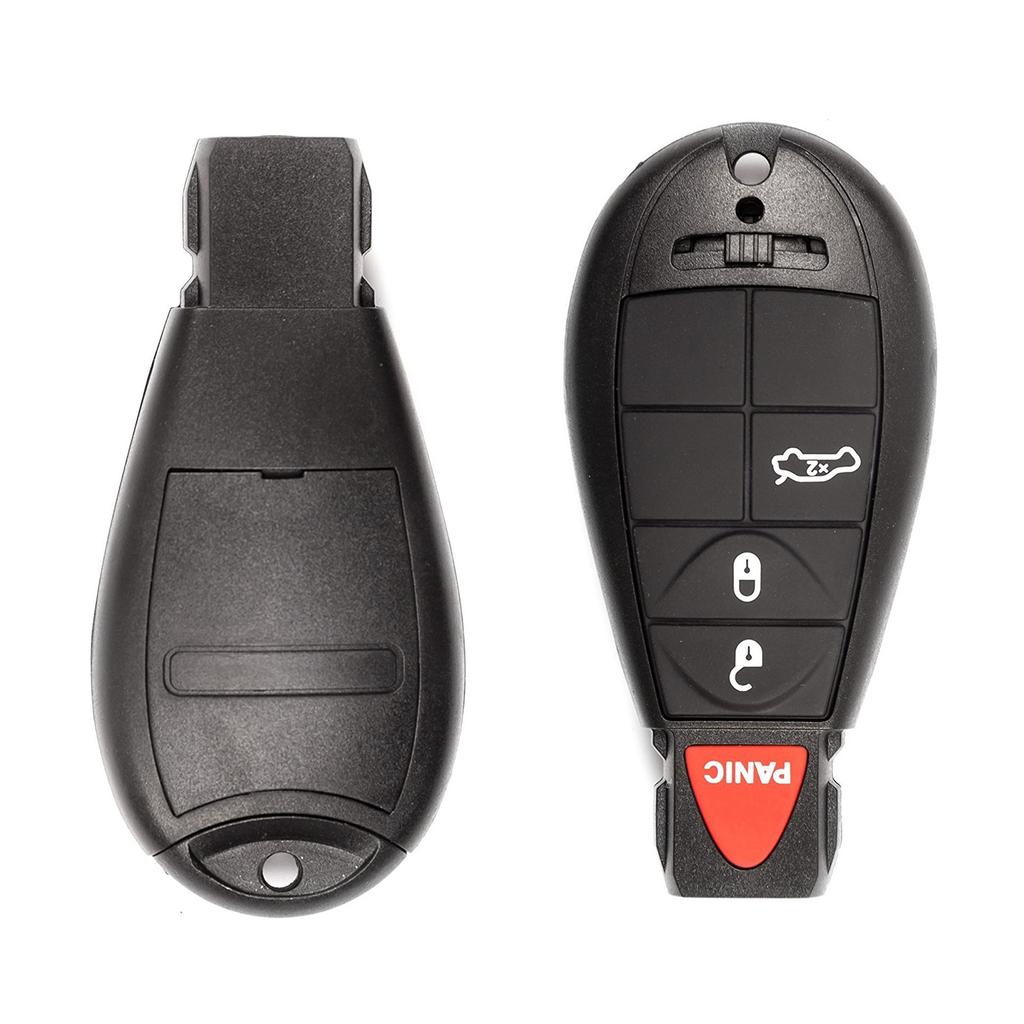 Для Jeep Grand Cherokee Chrysler 300 Town Country Dodge Challenger Charger Journey Smart Remote Car Key Case Fob Shell
